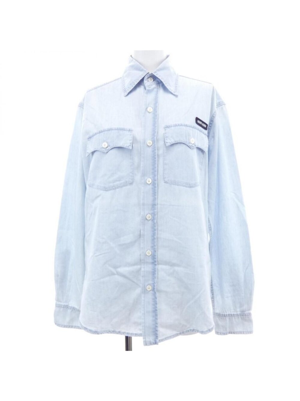 Miu Miu Jambray Shirt Logo